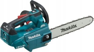 Аккумуляторная бензопила Makita DUC306ZB 2x18V, нет аккумулятора и зарядного устройства цена и информация | Пилы, циркулярные станки | 220.lv