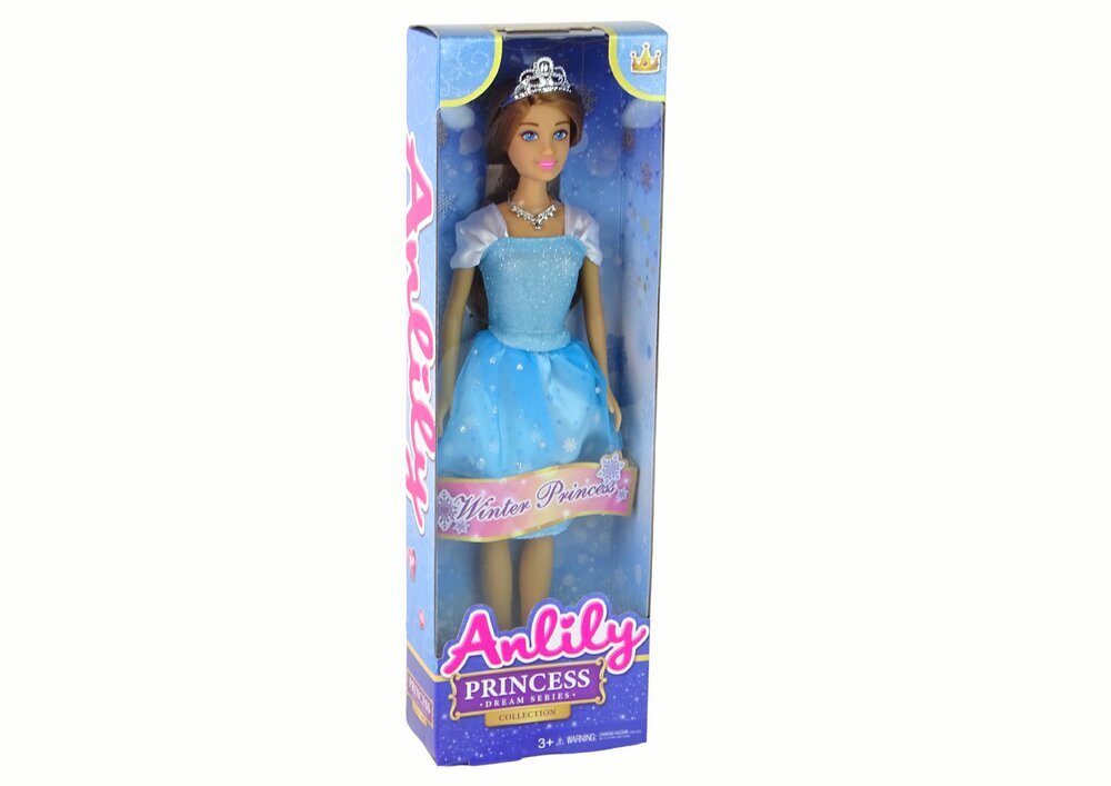 Lelle Anlily Sniega karaliene, zila cena un informācija | Rotaļlietas meitenēm | 220.lv