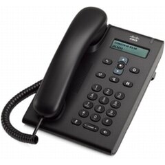 Cisco CP-3905, melns cena un informācija | Stacionārie telefoni | 220.lv