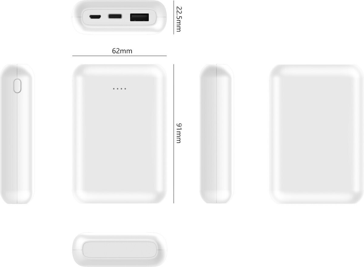 FoneKit 10K 10000 mAh cena un informācija | Lādētāji-akumulatori (Power bank) | 220.lv