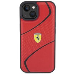 Ferrari FEHCP15SPTWR iPhone 15 6.1" czerwony|red hardcase Twist Metal Logo цена и информация | Чехлы для телефонов | 220.lv