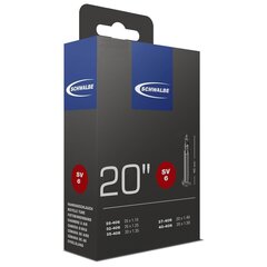 Velosipēdu kamera Schwalbe SV6, 20" цена и информация | Покрышки, шины для велосипеда | 220.lv