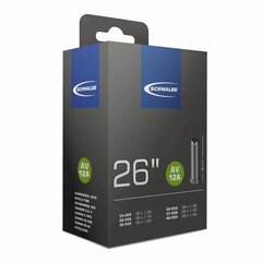 Velosipēdu kamera Schwalbe AV12A, 26" цена и информация | Покрышки, шины для велосипеда | 220.lv