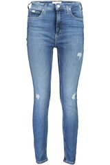 Sieviešu džinsi Calvin Klein, zili cena un informācija | Sieviešu džinsi | 220.lv
