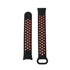 Beline pasek Mi Band 8 design czarno-czerwony |black-red цена и информация | Аксессуары для смарт-часов и браслетов | 220.lv