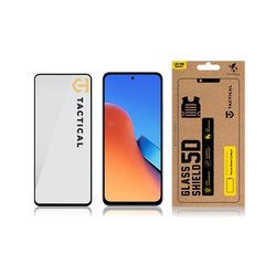 Tactical Glass Shield 5D for Xiaomi Redmi 12 4G|5G Black цена и информация | Защитные пленки для телефонов | 220.lv