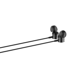 LDNIO HP04 wired earbuds, 3.5mm jack (black) цена и информация | Наушники с микрофоном Asus H1 Wireless Чёрный | 220.lv
