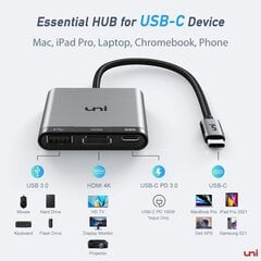 Hub Adapter USB цена и информация | Адаптеры и USB разветвители | 220.lv