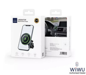 WiWU Liberator Magnetic Wireless car charger 15W цена и информация | Держатели для телефонов | 220.lv