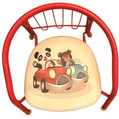 Bērnu metāla krēsls, lācīšu automašīnas cena un informācija | Bērnu krēsliņi un bērnu galdiņi | 220.lv