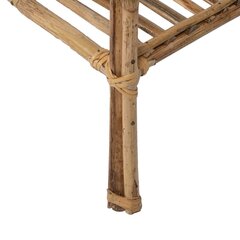 Мебель для прихожей 76,2 x 26 x 76,2 cm Натуральный Бамбук цена и информация | Столы-консоли | 220.lv