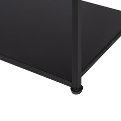 Мебель для прихожей 100 x 26 x 75 cm Чёрный Металл цена и информация | Столы-консоли | 220.lv