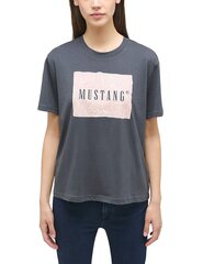 Mustang женская футболка 1014231*4086, тёмно-синий 4058823490184 цена и информация | Женские футболки | 220.lv
