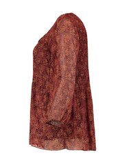 Zabaione женская блузка LAURA PL*01, оранжевый/бежевый 4067218568056 цена и информация | Футболка женская | 220.lv