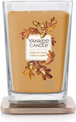 Свечка Yankee Candle Elevation Amber & Acorn Candle цена и информация | Подсвечники, свечи | 220.lv