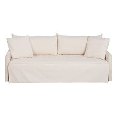 Izvelkams dīvāns, 200x94x86 cm, smilšu cena un informācija | Dīvāni | 220.lv