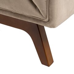 Dīvāns, 198x81x72 cm, brūns cena un informācija | Dīvāni | 220.lv
