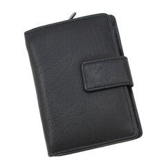 Maks sievietēm Genuine Leather 818BLKM цена и информация | Женские кошельки, держатели для карточек | 220.lv