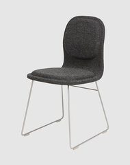 Krēsls Cappellini Morrison Hi Pad 27691, 42x81x52.5 cm, pelēks цена и информация | Стулья для кухни и столовой | 220.lv