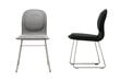 Krēsls Cappellini Morrison Hi Pad 27691, 42x81x52.5 cm, pelēks cena un informācija | Virtuves un ēdamistabas krēsli | 220.lv