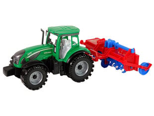 Traktors Lean Toys, zaļš cena un informācija | Rotaļlietas zēniem | 220.lv