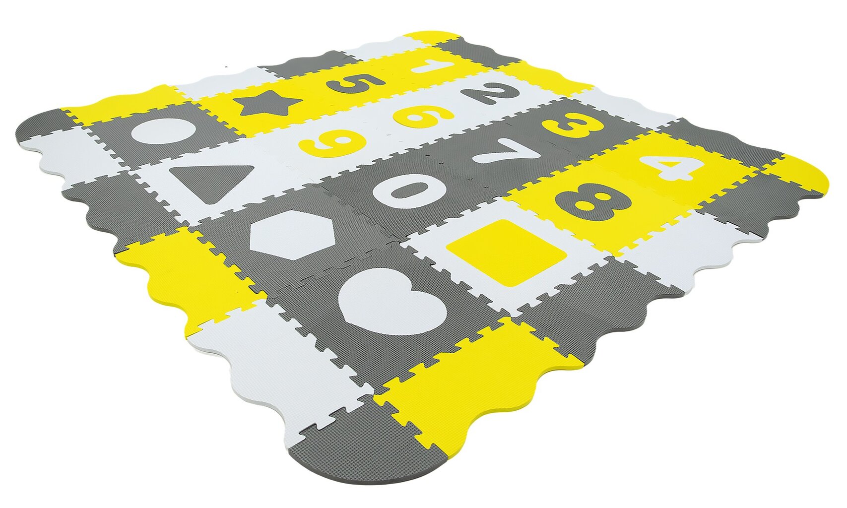 Paklājs-puzle Humbi, 52 gab. cena un informācija | Attīstošie paklājiņi | 220.lv