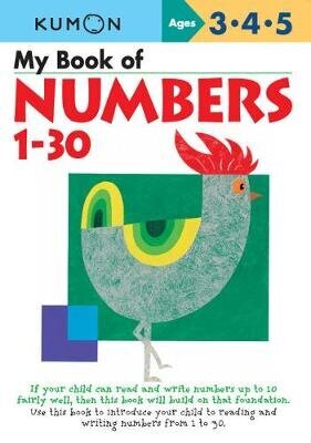 My Book of Numbers 1-30 цена и информация | Grāmatas mazuļiem | 220.lv