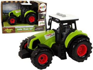 Rotaļu traktors Lean Toys, zaļš cena un informācija | Rotaļlietas zēniem | 220.lv