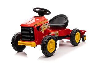 Pedāļu traktors, sarkans cena un informācija | Rotaļlietas zēniem | 220.lv