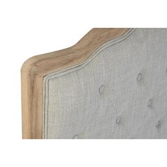 Изголовье кровати DKD Home Decor полиэстер Светло-серый Дуб (180 x 10 x 120 cm) цена и информация | Кровати | 220.lv