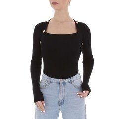 Sieviešu džemperis White Icy, melns cena un informācija | Sieviešu džemperi | 220.lv