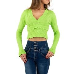 Sieviešu džemperis Emma & Ashley, dzelteni zaļš cena un informācija | Sieviešu džemperi | 220.lv