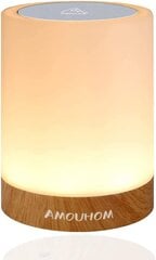 LED nakts galda lampa Amouhom cena un informācija | Lampas bērnu istabai | 220.lv