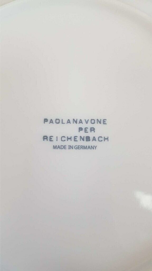 Reichenbach By Paola Navone zupas bļodas Balts 21 CM cena un informācija | Trauki, šķīvji, pusdienu servīzes | 220.lv