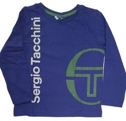 Пижама для мальчиков Sergio Tacchini, синяя / зелёная цена и информация | Пижамы, халаты для мальчиков | 220.lv