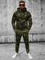 Ikdienas tērps vīriešiem Army, zaļš cena un informācija | Sporta apģērbs vīriešiem | 220.lv
