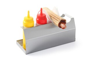 Tērauda stends Hot Dogs - Hendi 630648 cena un informācija | Virtuves piederumi | 220.lv