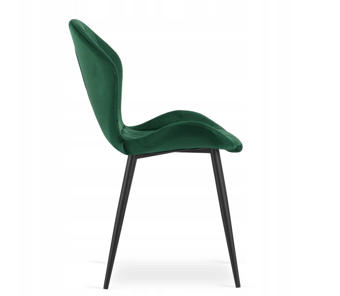 Krēsls Muf-Art, zaļš цена и информация | Virtuves un ēdamistabas krēsli | 220.lv