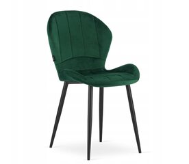 Krēsls Muf-Art, zaļš cena un informācija | Virtuves un ēdamistabas krēsli | 220.lv