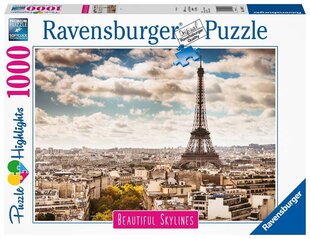 Puzle Ravensburger Paris, 1000 gab. cena un informācija | Puzles, 3D puzles | 220.lv