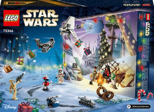 75366 LEGO® Star Wars 2023. gada Adventes kalendārs cena un informācija | Konstruktori | 220.lv