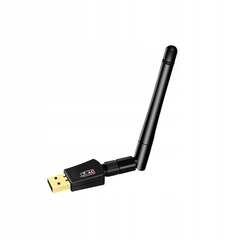 WIFI USB DUAL BAND 2.4/5GHz 600Mbs цена и информация | Адаптеры и USB разветвители | 220.lv