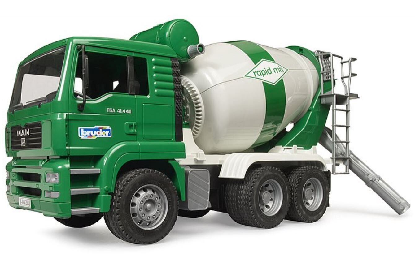 Cementa betona kravas automašīna bērniem MAN TGA Bruder 02739 cena un informācija | Rotaļlietas zēniem | 220.lv