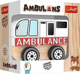 Деревянный автомобиль Trefl Скорая помощь цена и информация | Игрушки для малышей | 220.lv