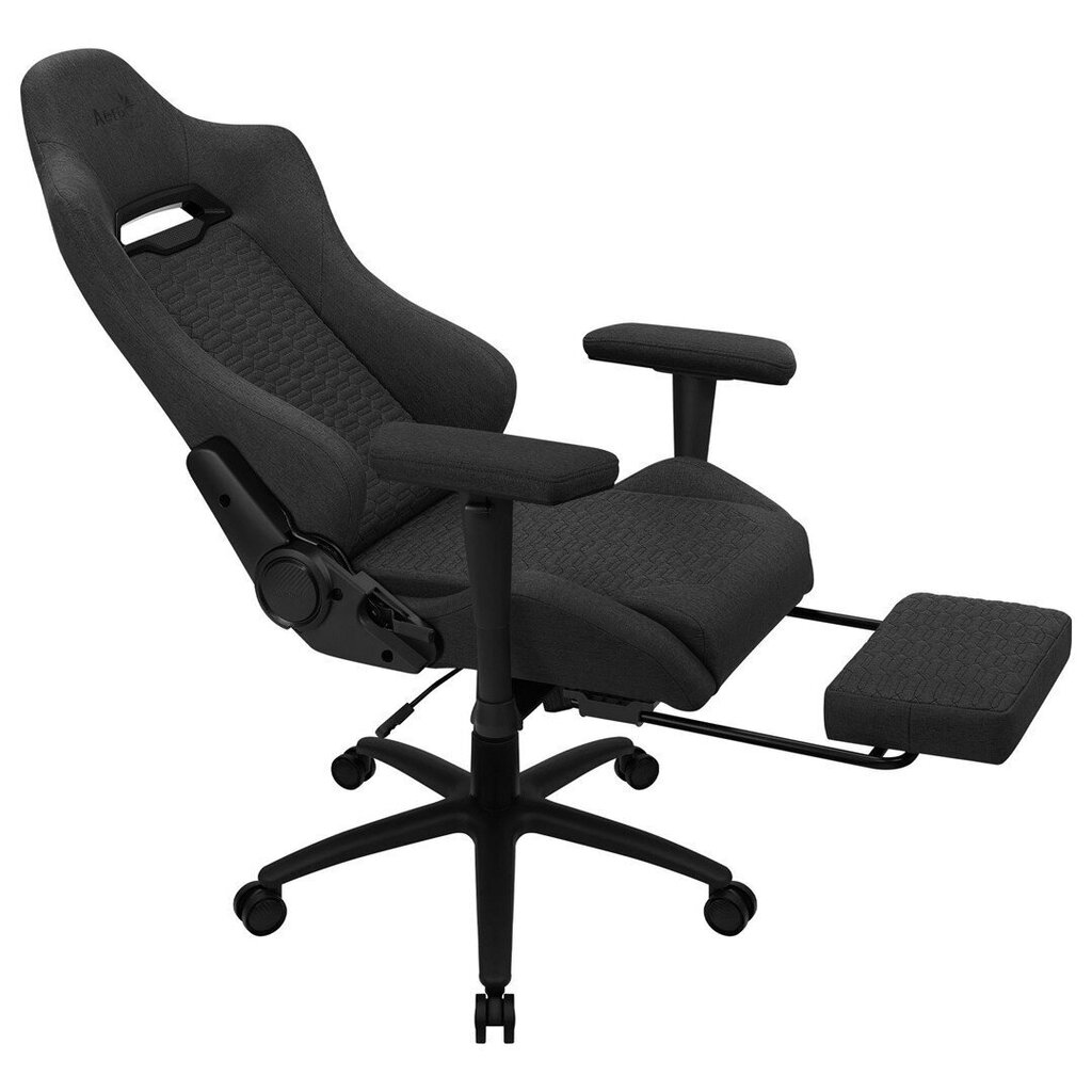 Spēļu krēsls Aerocool Royalashbk, melns cena un informācija | Biroja krēsli | 220.lv