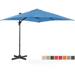 Sānu dārza lietussargs, 250x250 cm, zils cena un informācija | Saulessargi, markīzes un statīvi | 220.lv