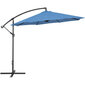 Dārza lietussargs, 300 cm, zils cena un informācija | Saulessargi, markīzes un statīvi | 220.lv