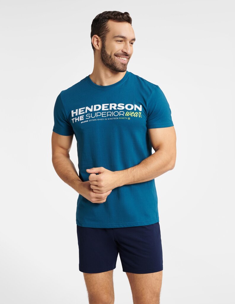 Pidžama vīriešiem Hendersons Fader, zila cena un informācija | Vīriešu halāti, pidžamas | 220.lv