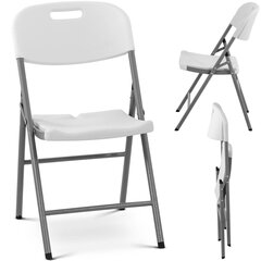 Saliekams krēsls Royal Catering, 40x38 cm, balts цена и информация | скамейка со столиком | 220.lv