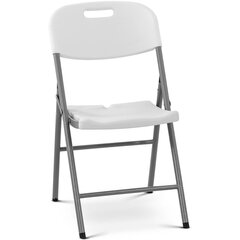 Saliekams krēsls Royal Catering, 40x38 cm, balts цена и информация | Садовые стулья, кресла, пуфы | 220.lv